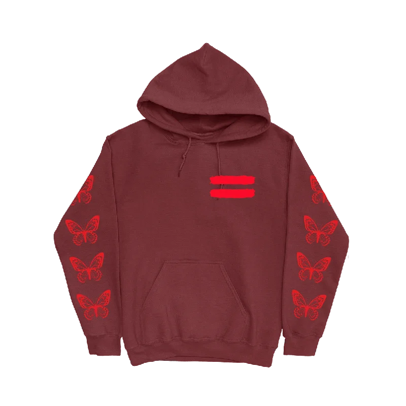 Shop the latest clothing deals – Huge discounts on fashion essentials! Repeat Butterfly Burgundy Hoodie Shop the latest clothing deals – Huge discounts on fashion essentials! Repeat Butterfly Burgundy Hoodie