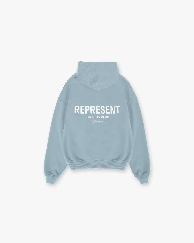 Shop stylish and affordable clothes –   Represent Owners Club Hoodie - Powder Blue