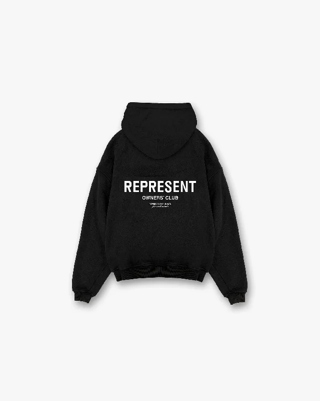 Massive discounts on all clothing items – Shop now for the best prices. Represent Owners Club Zip Hoodie - Black Massive discounts on all clothing items – Shop now for the best prices. Represent Owners Club Zip Hoodie - Black