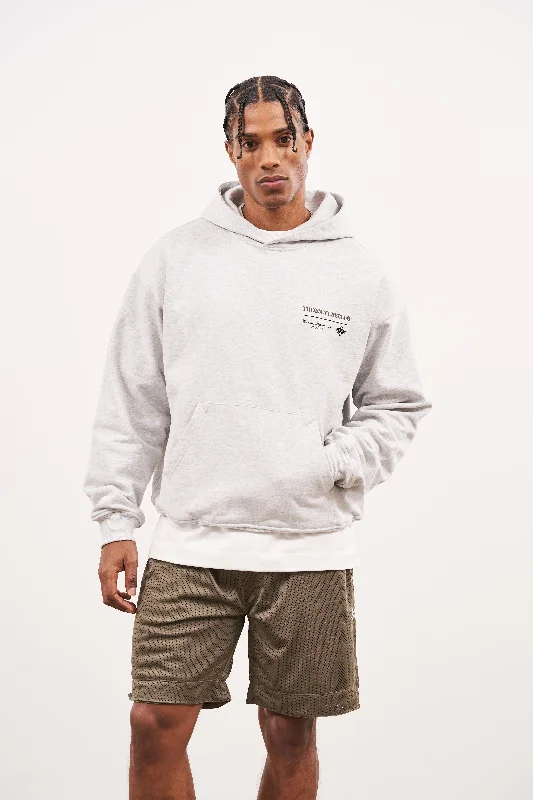 Limited-time sale: Save on all your favorite clothing items. SCRIPT MULTI GRAPHIC HOODIE - GREY MARL Limited-time sale: Save on all your favorite clothing items. SCRIPT MULTI GRAPHIC HOODIE - GREY MARL