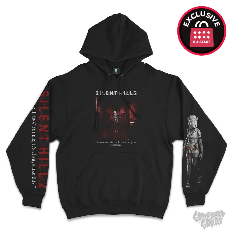 Don’t miss these deals – men’s fashion essentials for less. Silent Hill 2 Remake • Long Hallway (OKS Exclusive Hoodie) Don’t miss these deals – men’s fashion essentials for less. Silent Hill 2 Remake • Long Hallway (OKS Exclusive Hoodie)