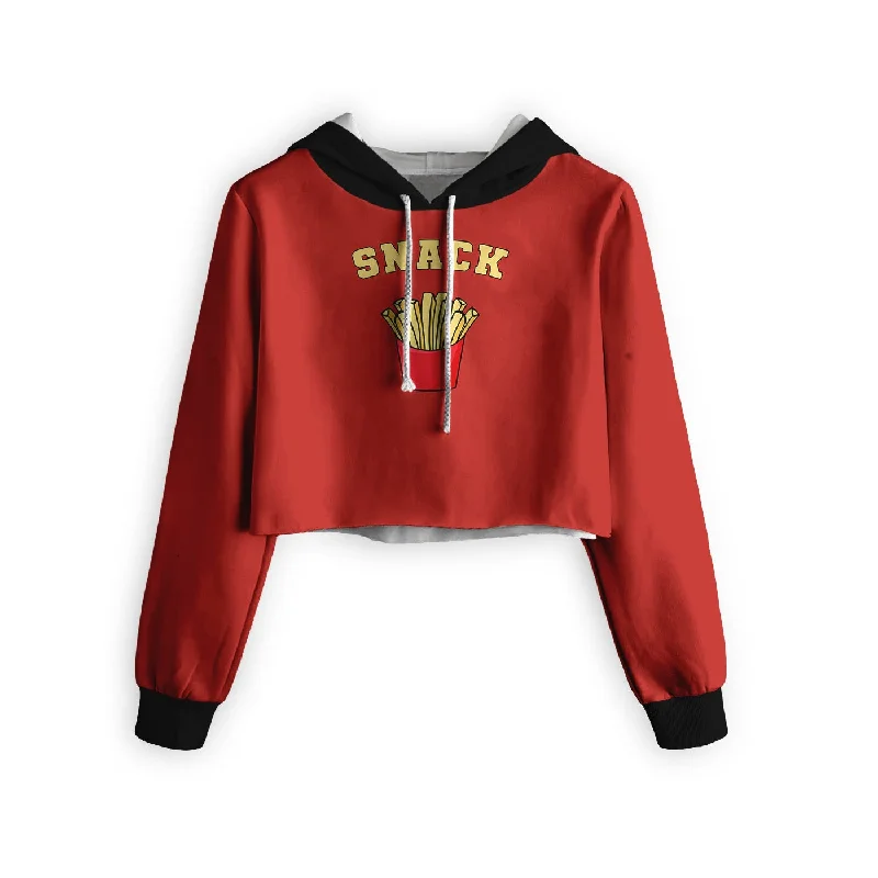 Shop affordable and stylish clothing – Limited-time discounts. Snack Cropped Hoodie Shop affordable and stylish clothing – Limited-time discounts. Snack Cropped Hoodie