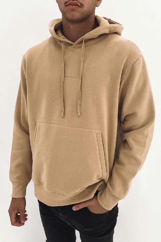 Last chance! Men’s clothing at unbeatable prices.  Strand Fleece Hood Sand