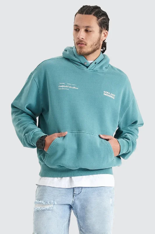 Upgrade your look with stylish, affordable men’s clothing. Umpire Heavy Box Fit Hooded Sweater Pigment Teal Upgrade your look with stylish, affordable men’s clothing. Umpire Heavy Box Fit Hooded Sweater Pigment Teal