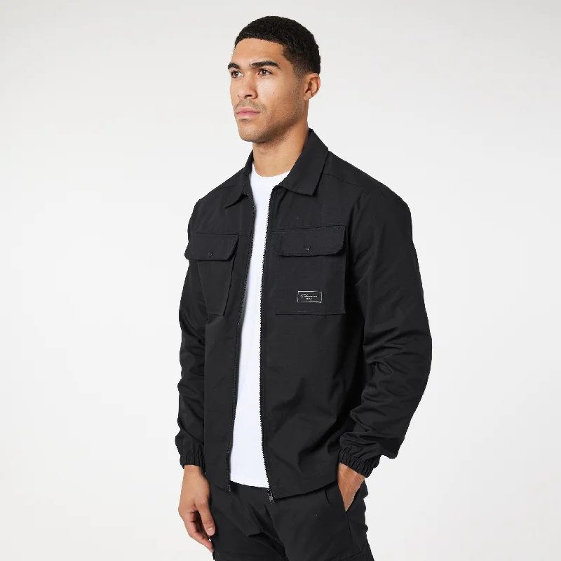 Massive discounts on all clothing items – Shop now for the best prices. Utility Overshirt | Black Massive discounts on all clothing items – Shop now for the best prices. Utility Overshirt | Black